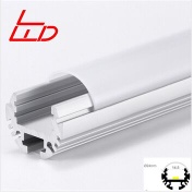 24mm round led strip aluminum profile with polycarbonate cover - LW-Round 24