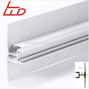 up and down wall lights led aluminum profile for smd 3528, 5050 led strip