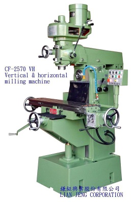 Vertical horizontal milling machine