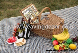 wicker basket wicker picnic basket storage baskets