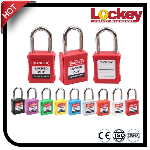 38mm Steel Shackle Safety Padlock - P38S