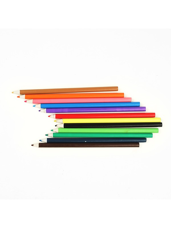 Contains 12 colour pencils to give wings to your creativity.  Best quality colour pencils that are smooth, easy to spread and provide a good coverage.