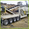 Trailer Type Construction Waste Mobile Crushing Plant