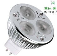 Dimmable LED MR16 3X2W 380lm Power