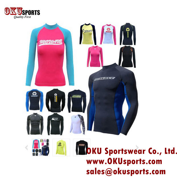 OKU Sportswear Rash Guards