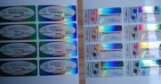 Holographic Laser Reflective Labels in Plastic - 5T-MS001