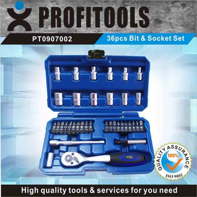 36pcs drill and srewdriver bit set - PT0907002
