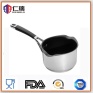 High Stainless Steel Milk Pot Pan Saucepan