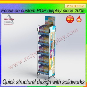New products customized floor standing display rack - RP150701