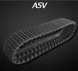 ASV Rubber Track GTW for construction public,underground,forestry,agriculture rubber pads