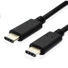 Type C USB to Type C Cable 1M Cable Black color
