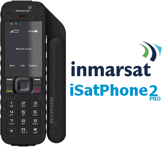 Inmarsat iSatPhone2 Satellite Phone with 25 Minutes