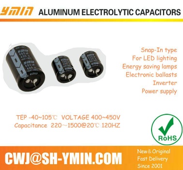 SNAP IN TERMINAL Aluminum Electrolytic Capacitors