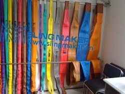 High quality WLL10ton 10000kg Polyester webbing sling flat web sling band