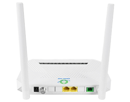 Model Number:SUR3107XR  Type:FTTH Solutions  Use:FTTH  Application:FTTH FTTB FTTX Network  LAN Interface:1 x 10/100/1000Mbps(GE) and 1 x 10/100Mbps(FE)  PON Interface:1 GPON BOB Class B+/Class C+  Optical interface:SC/APC connector Single Fiber  Transmission Distance:20km  Wavelength:Tx1310nm/Rx1490nm  Power Consumption:≤6W  DC power supply:+12V,1A  Transmitting optical power:+0.5~+5dBm/+2~+7dBm  Warranty:1 Year