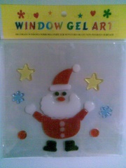 Windows Gel Sticker, Made of TPR
