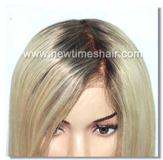 LJC525 Omber Color European Hair Women’s Hair Replacement