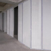 Ceramic partition wall panel