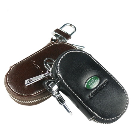 Leather car key case with car brand logo - VS-105