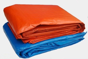 waterproof pe coated tarpaulin in standard size for truck cover