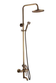 Antique brass rain shower faucets - SC-2100w-3117a