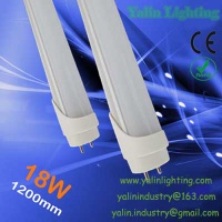18W T8 LED tube, fluorescent SMD tube lamp, 120cm 4ft milky/clear cover lighting