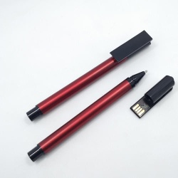 promotional gift pen flash drive Custom usb flash drive - YBM-002