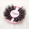 100% Real Siberian Mink Hair Lashes Vendors Wholesale 25MM 3D Mink Eyelashes - D3614