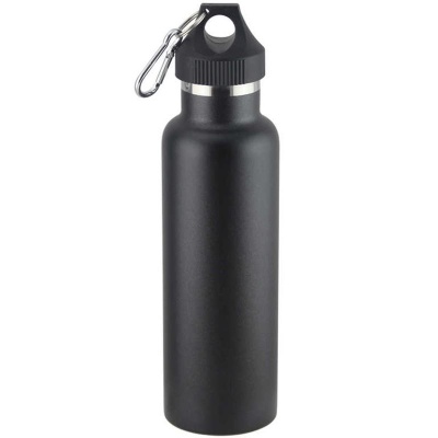 ZC-HH-Q SUS304/316/201 Insulated Double Wall 600ml Stainless Steel Standard-Mouth Adventure Water Bottle,Multicolor