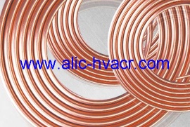 Pancake coil copper tube