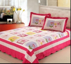 Cotton Quilt, Soft in Texture, Available in Floral and Check Design