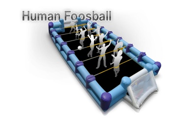 Interactive game style inflatable bouncer Football Game IAS-03