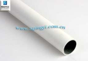 28mm PVC with white steel pipe for Industrial equipement,trolleys,or pipe rackings - HJ Series