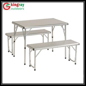 Folding table chair set outdoor table picnic table
