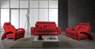 Modern Leather 2+3Seater sofa suite (Model: S/T50)