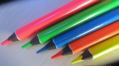 Fluorescent pencil