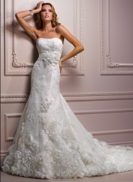 2011 style wholesale custom-made  wedding dress