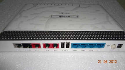 New Original D-Link DVA-G3342SD: WLAN wireless ADSL2/2 + VOIP Router