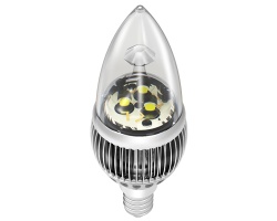 3W Max. LED Candle Lamp, LED Candle Light, LED Bulb, LED Light Bulb, Lamp, Light Bulb, Bulb