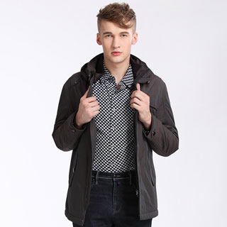 Men\s Outwear-Anilutum Brand Spring and Winter New Fashion Parkas-No.Q222319