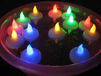 LED floating candle