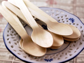 disposable wood cutlery