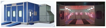 Baochi spray booth(BC-D718,electric heated type) - BC-D718