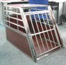 Stainless Steel Dog Kennel with Fireproof Wooden Board