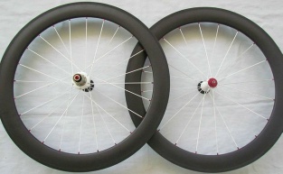 Carbon Wheels 50mm 700C Road Bicycle wheel set Tubular (pair) - 54354534