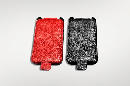 leather cae for iphone4/4s with various colors - leather case 16