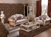 Neoclassical Leather&Fabric Sofa (1038A)