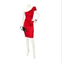 Free shipping,ED 05121 red, knee-length,cooktail and party dresses, elegant style