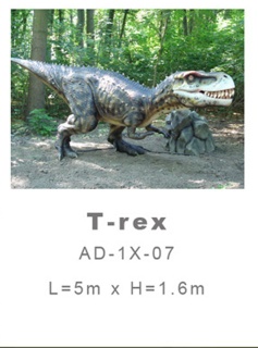 Animatronic Dinosaur Model