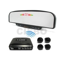 wireless Parking Sensor with rear view mirror and hands free kit   SB825-4